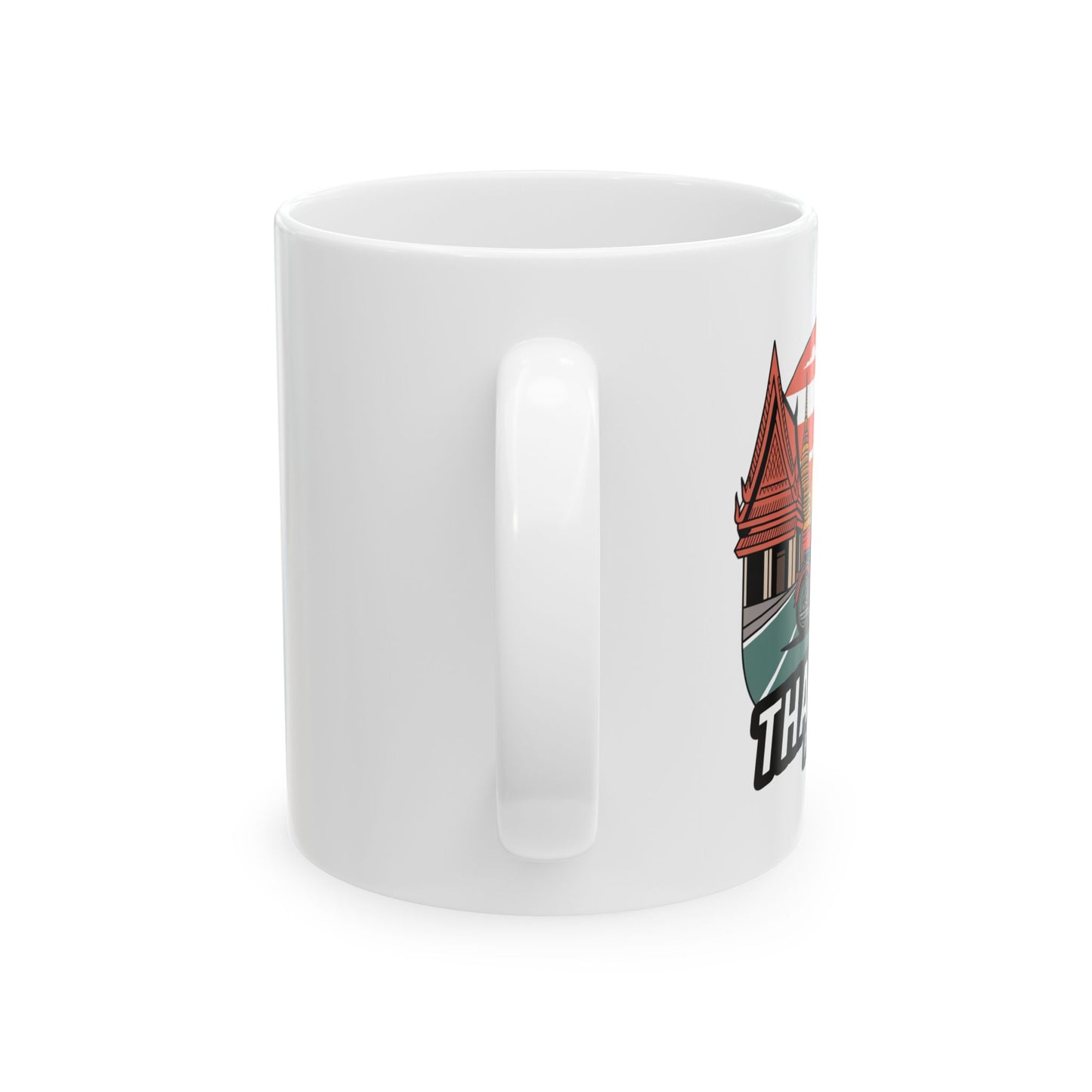 thailand street ride retro travel mug