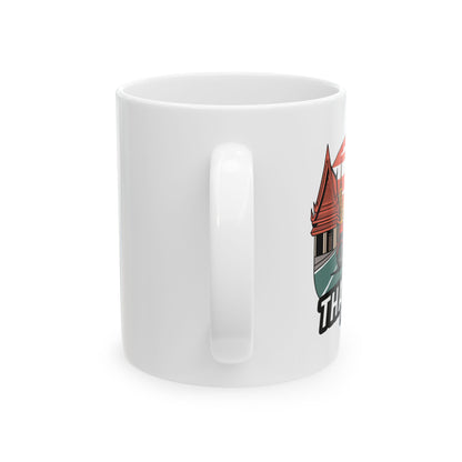 Thailand Street Ride Retro Travel Mug