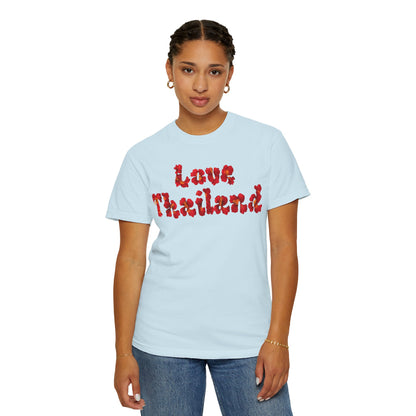 Love Thailand Retro Floral T-Shirt