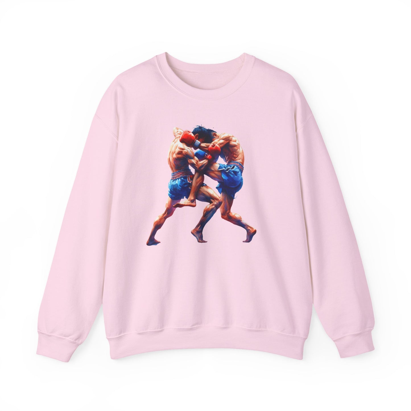 muay thai battle sweatshirt — combat training crewneck for fighters