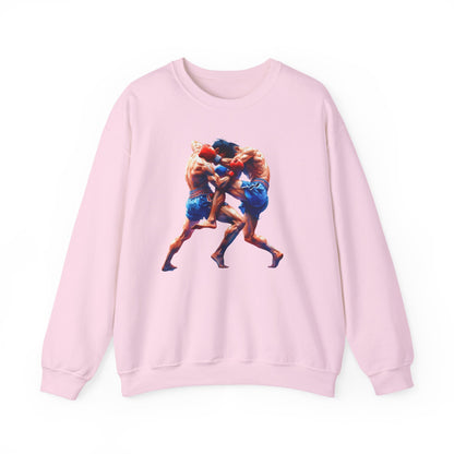 Muay Thai Battle Sweatshirt — Combat Training Crewneck for Fighters