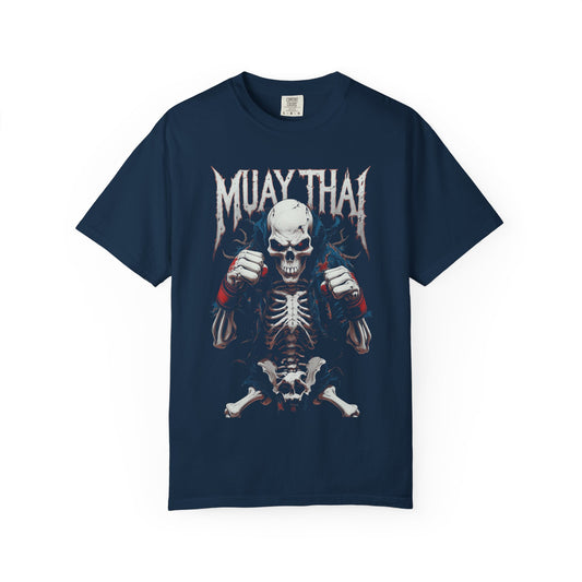 Muay Thai Skeleton Fighter T Shirt