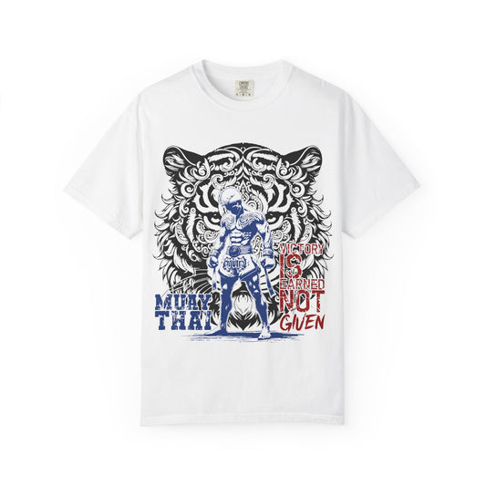 Victory Is Earned Muay Thai Fighter T Shirt