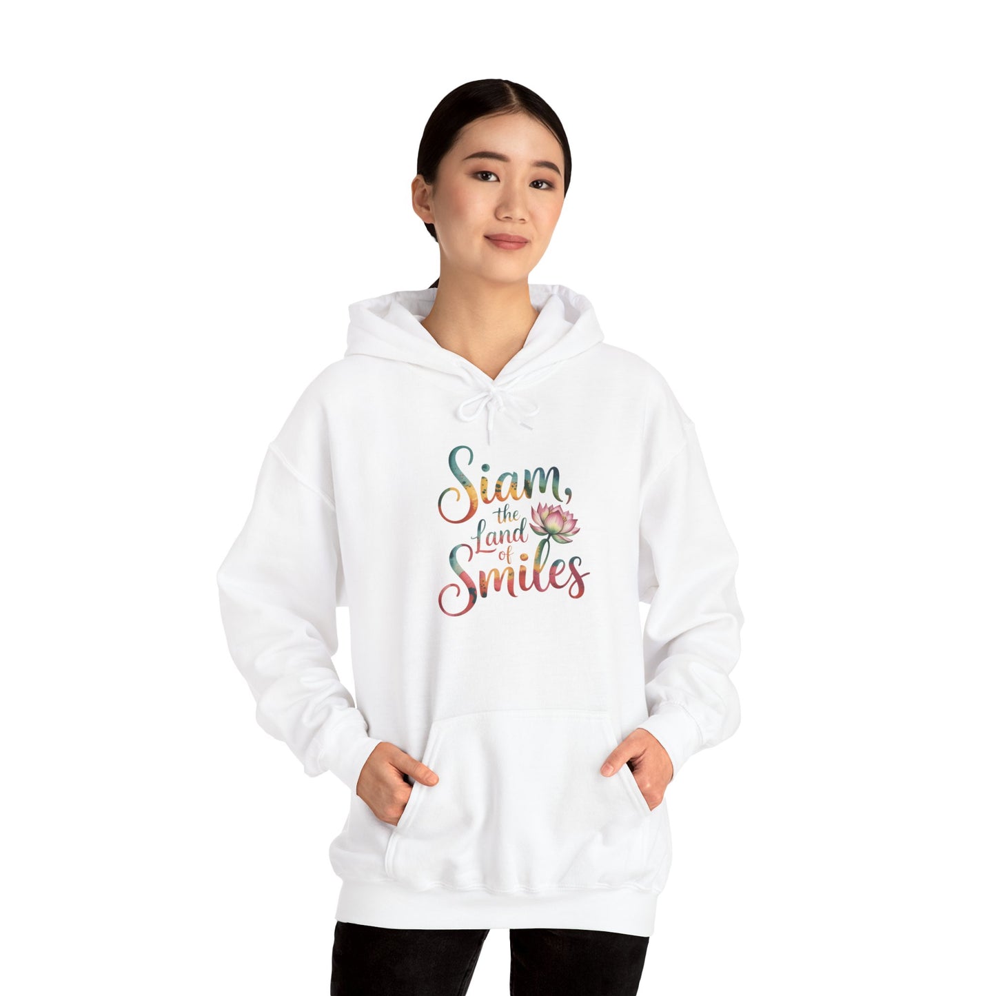 siam the land of smiles hoodie - thailand travel hoodie
