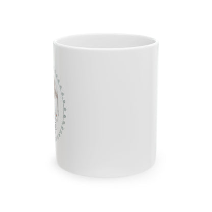 Thailand Elephant Tradition & Peace Ceramic Mug | Cultural Travel Art Coffee Cup