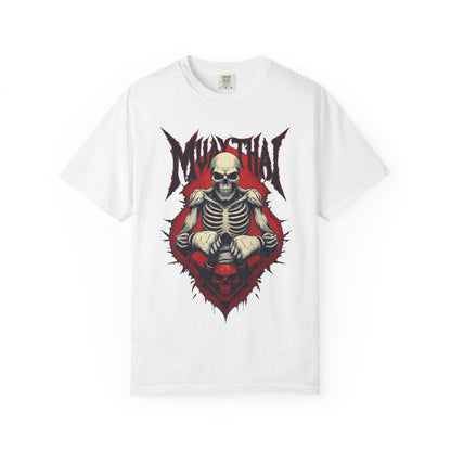 Muay Thai Skeleton Fighter T Shirt