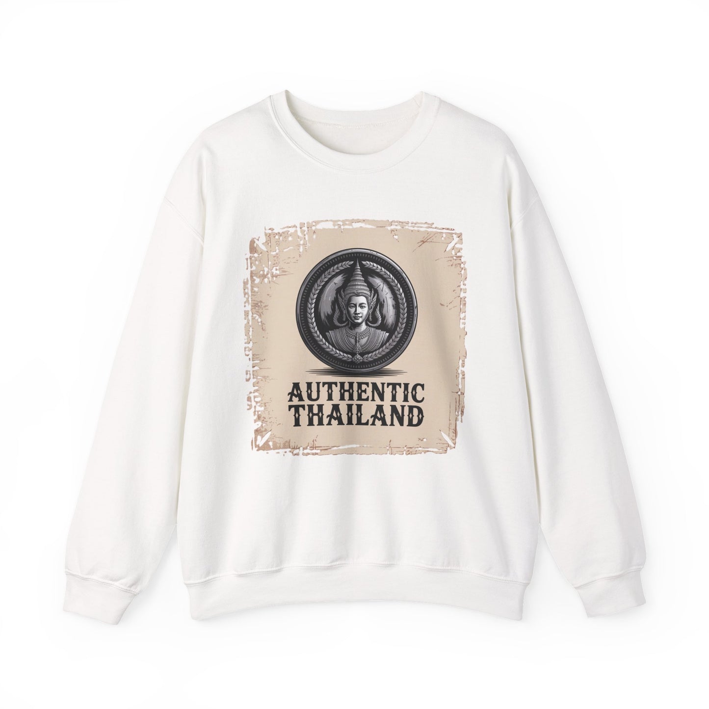 authentic thailand heritage coin crewneck sweatshirt
