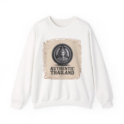 Authentic Thailand Heritage Coin Crewneck Sweatshirt