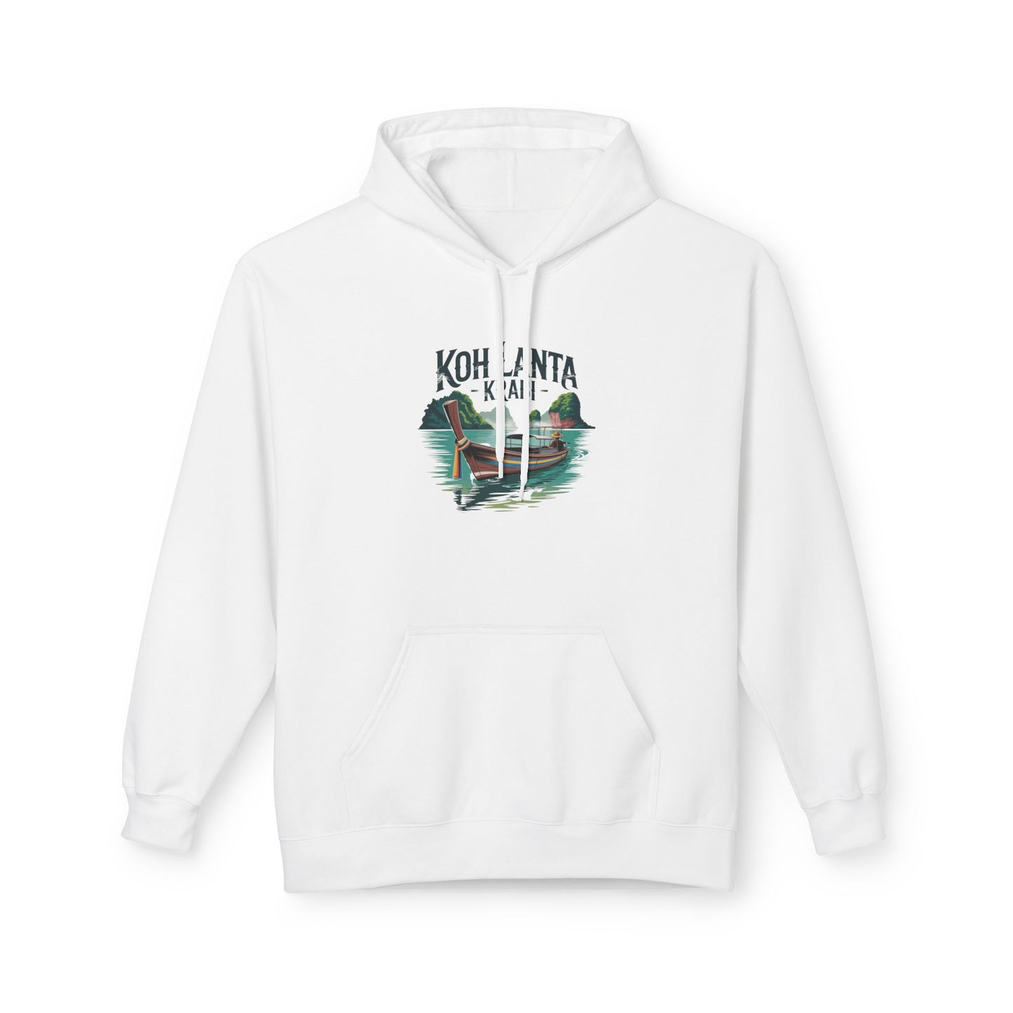 koh lanta thailand travel hoodie — tropical island sunset travel sweatshirt