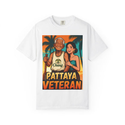 Pattaya Veteran Old School Beach Life T-Shirt