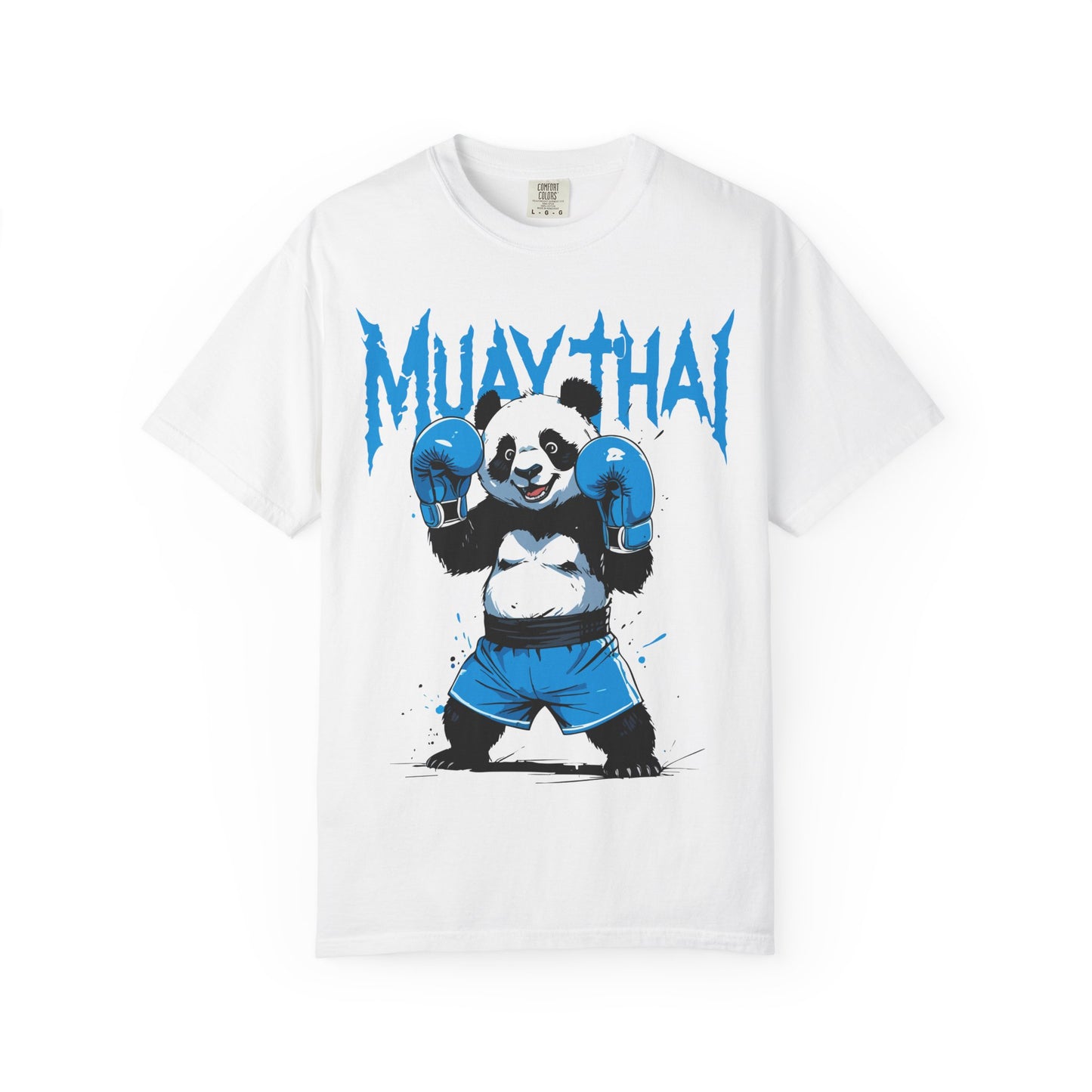 panda muay thai power t shirt