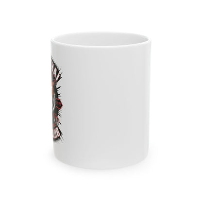 Muay Thai Fight Club Mug | Tiger Warrior Martial Arts Coffee Cup