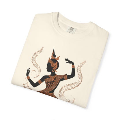 Thai Classical Dancer Elegant Cultural Art T-Shirt