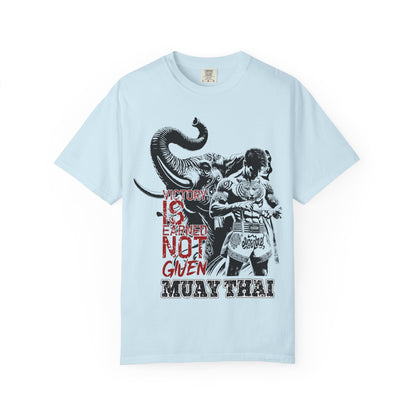 Victory Is Earned Not Given Muay Thai T Shirt
