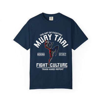 Muay Thai Warrior Minimal Combat Graphic T-Shirt