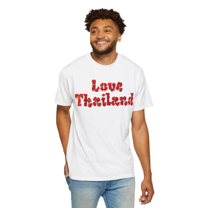 Love Thailand Retro Floral T-Shirt